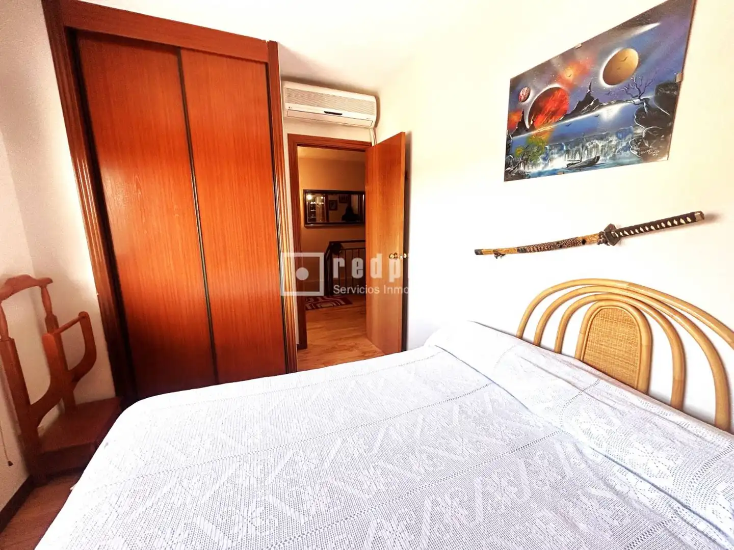 Bedroom of Houses for sale in Parla  with Heating, Terrace and Storage room