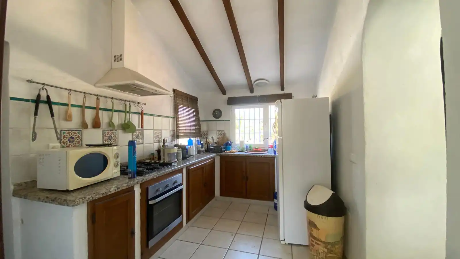 Cocina de Finca rústica en venta en Valle de Abdalajís con Calefacción, Jardín privado y Terraza