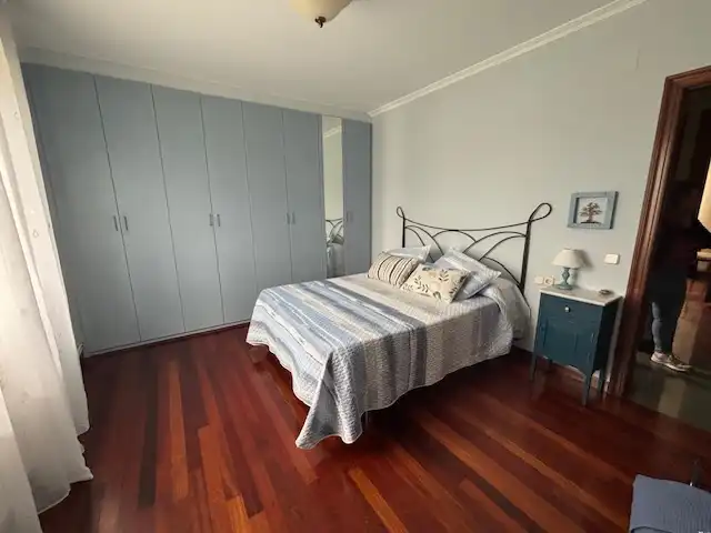 Bedroom of Houses for rent in Ferrol  with Heating, Private garden and Parquet flooring