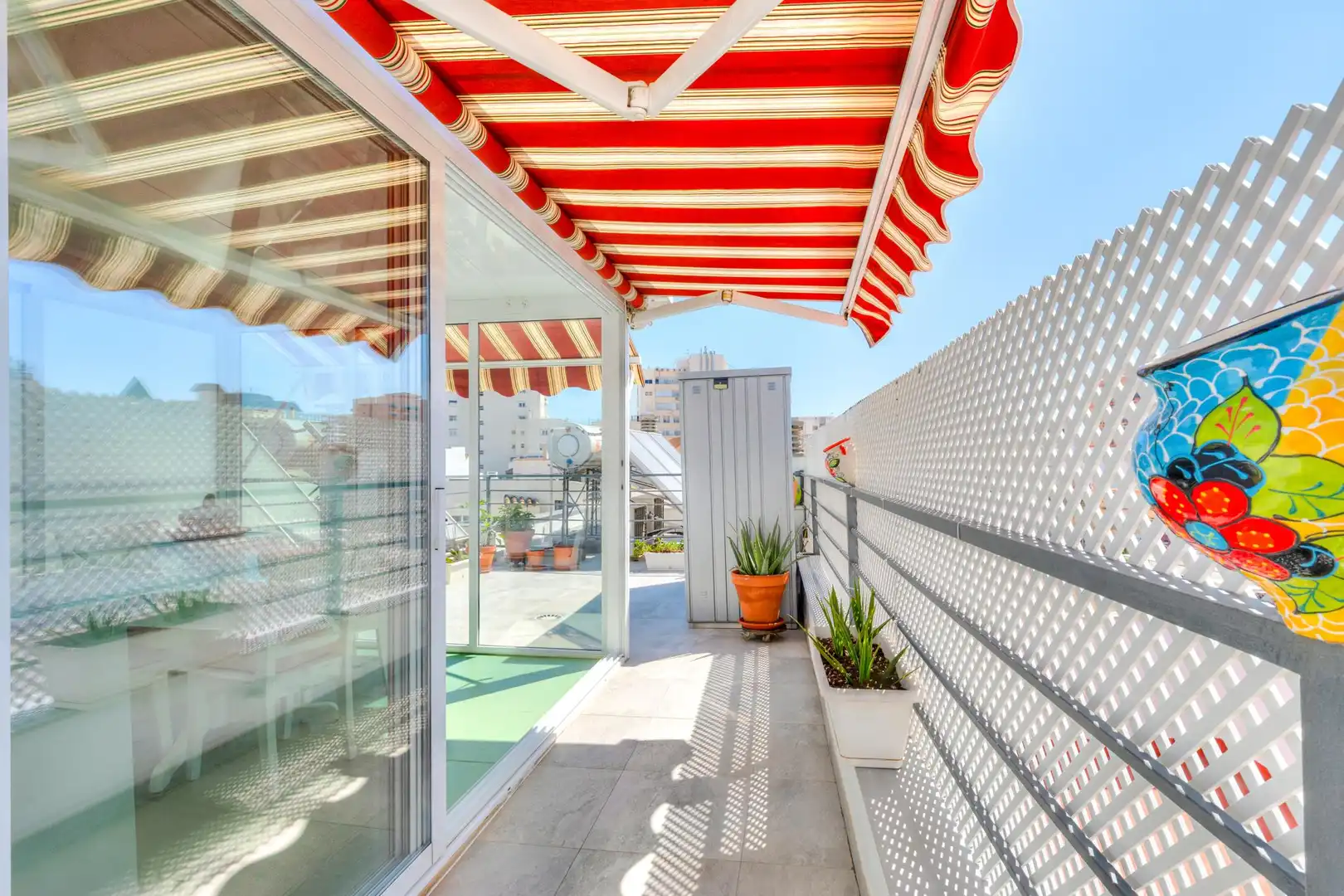 Terrace of Attic for sale in Fuengirola  with Air Conditioner, Heating and Parquet flooring