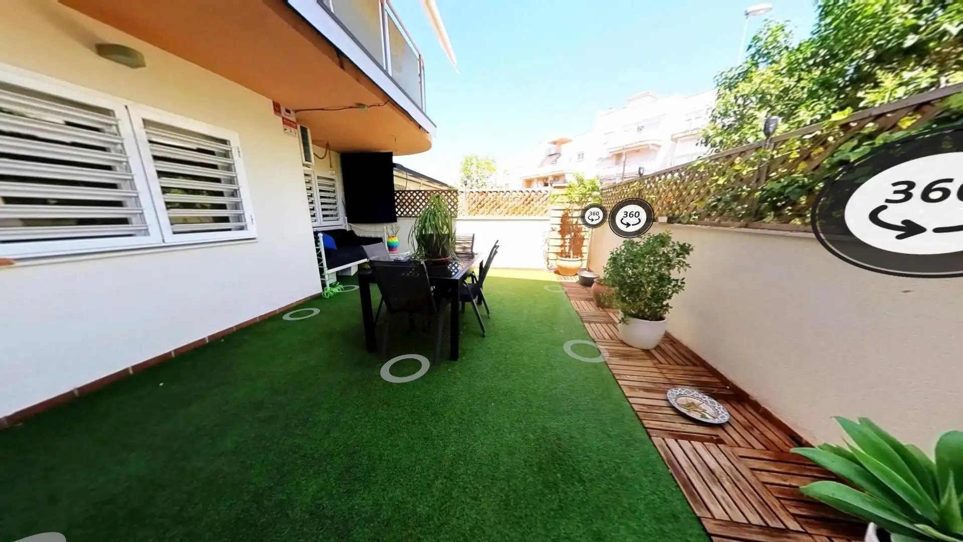 Terrace of Flat for sale in Albolote  with Air Conditioner, Terrace and Furnished