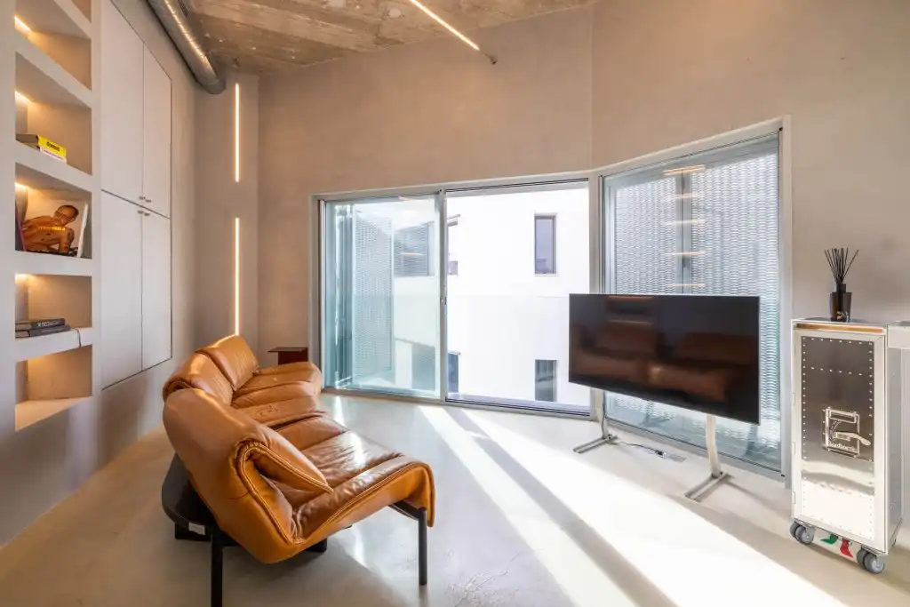 Sala de estar de Finca rústica en venta en L'Alcúdia con Aire acondicionado, Calefacción y Terraza