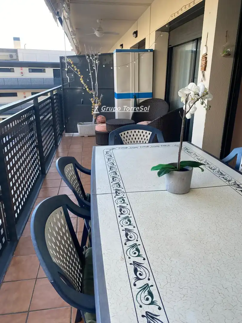 Terrasse von Wohnung zum Verkauf in El Vendrell mit Klimaanlage, Heizung und Terrasse