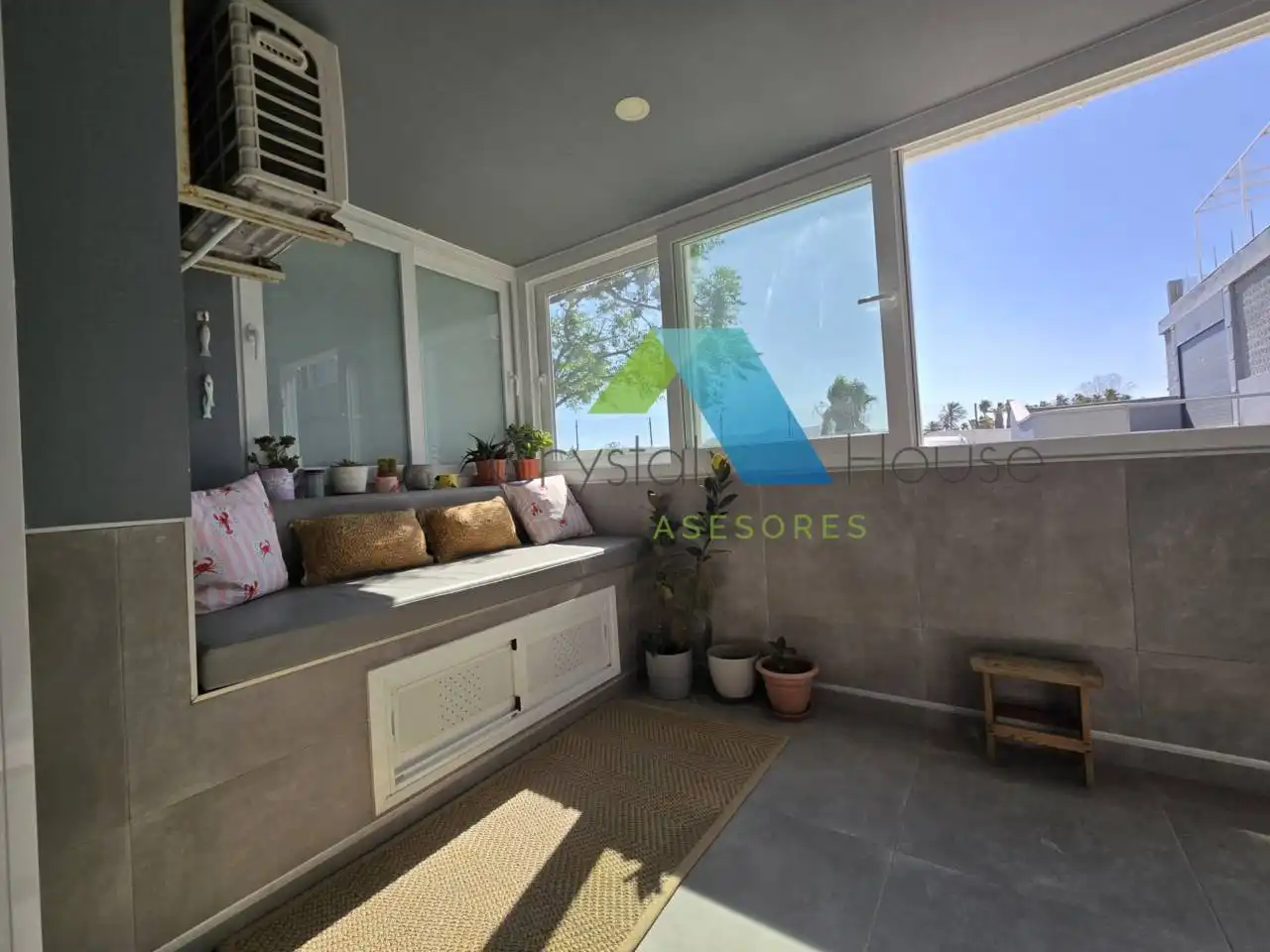 Terraza de Piso de alquiler en Málaga con Aire acondicionado, Terraza y Trastero