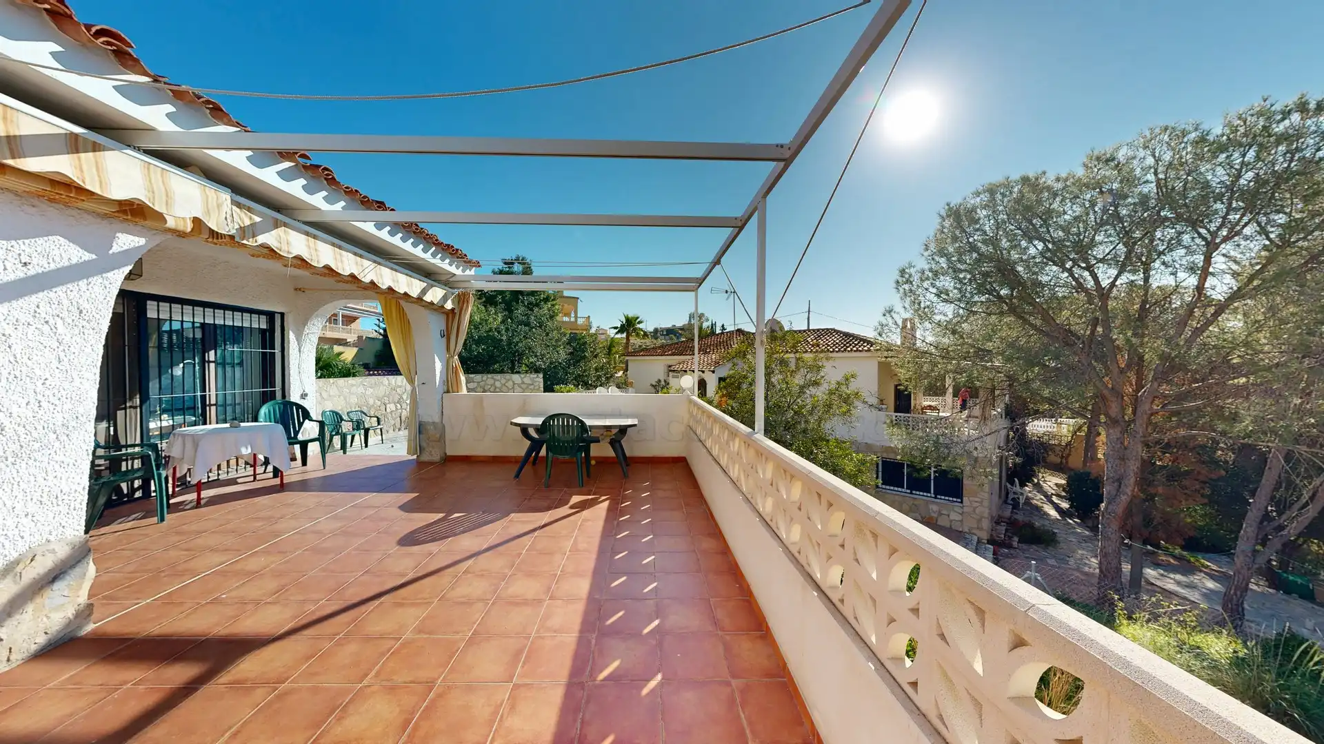 Terrace of Houses for sale in El Campello  with Private garden, Terrace and Swimming Pool
