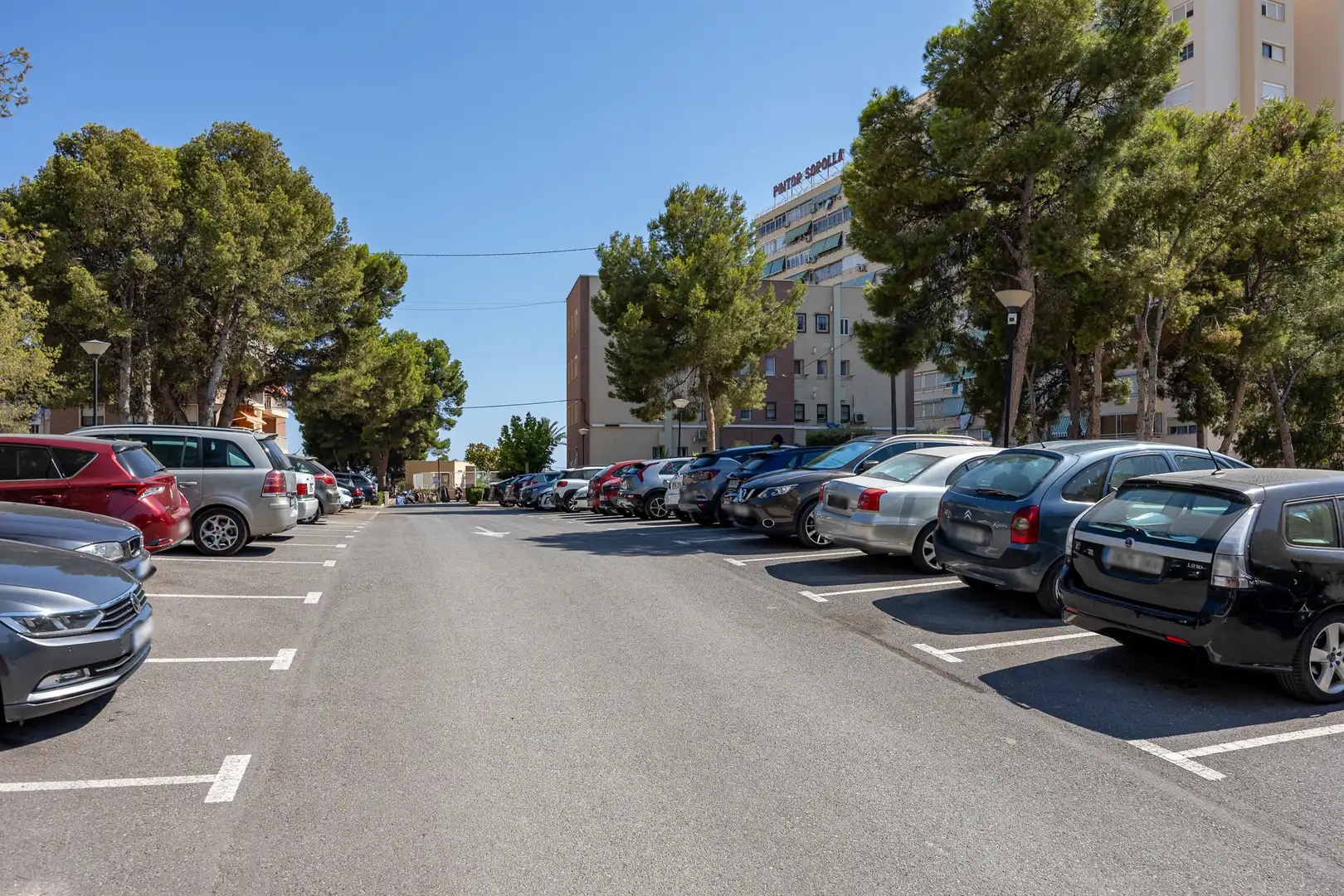 Parking of Flat for sale in Benidorm  with Swimming Pool, Furnished and Community pool