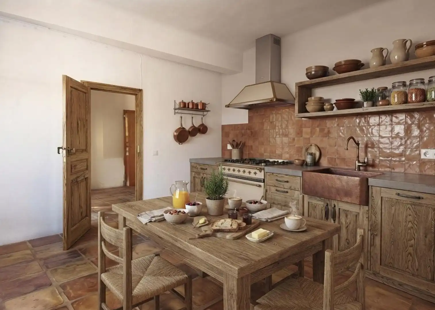 Cocina de Casa o chalet en venta en Torres de Barbués