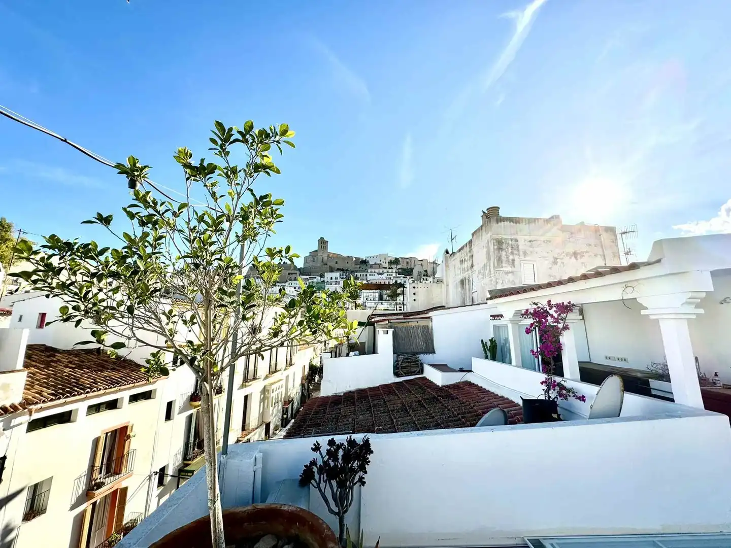 Vista exterior de Pis en venda en Eivissa amb Aire condicionat