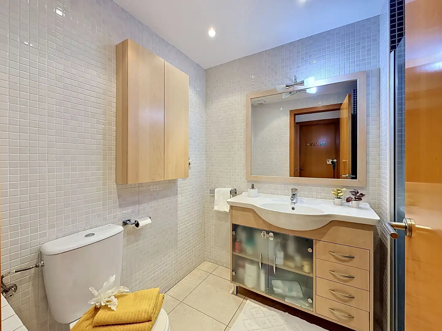 Baño de Dúplex en venta en Montornès del Vallès con Aire acondicionado, Calefacción y Terraza