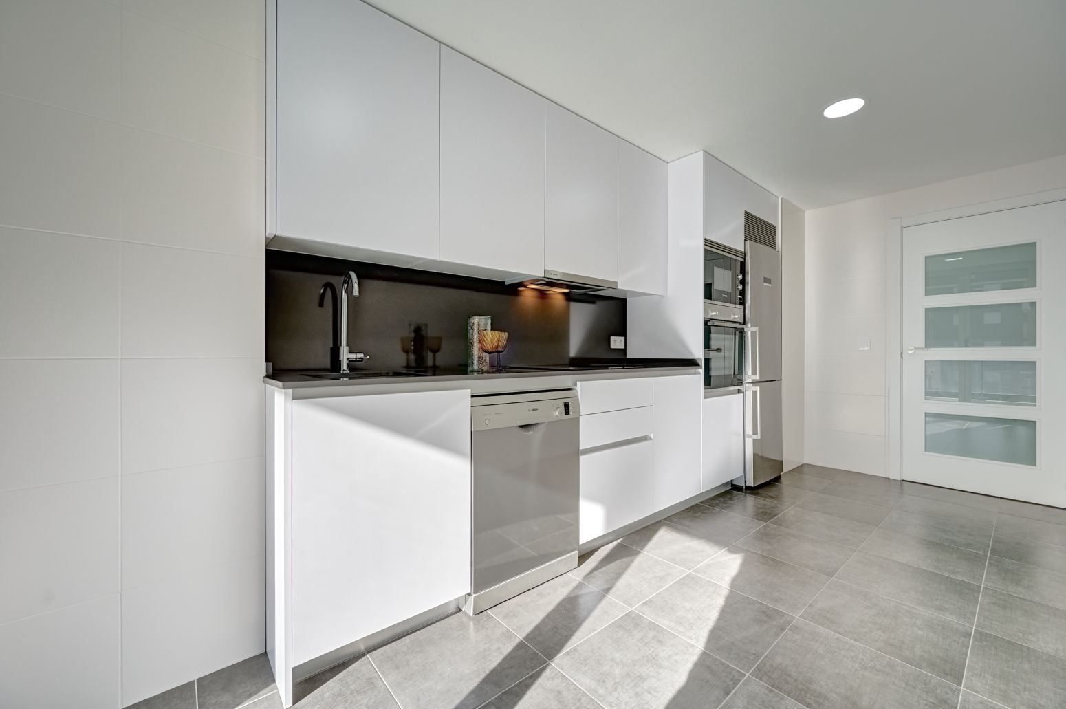 Küche von Wohnung zum verkauf in Burlada / Burlata mit Heizung, Terrasse und Abstellraum