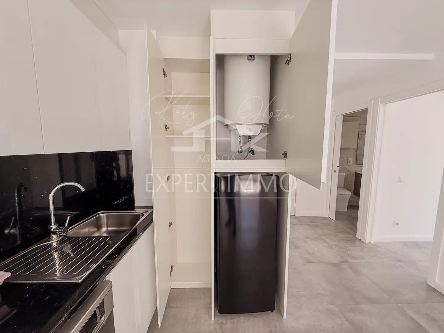 Kitchen of Apartments for sale in Roses  with Air Conditioner, Heating and Terrace