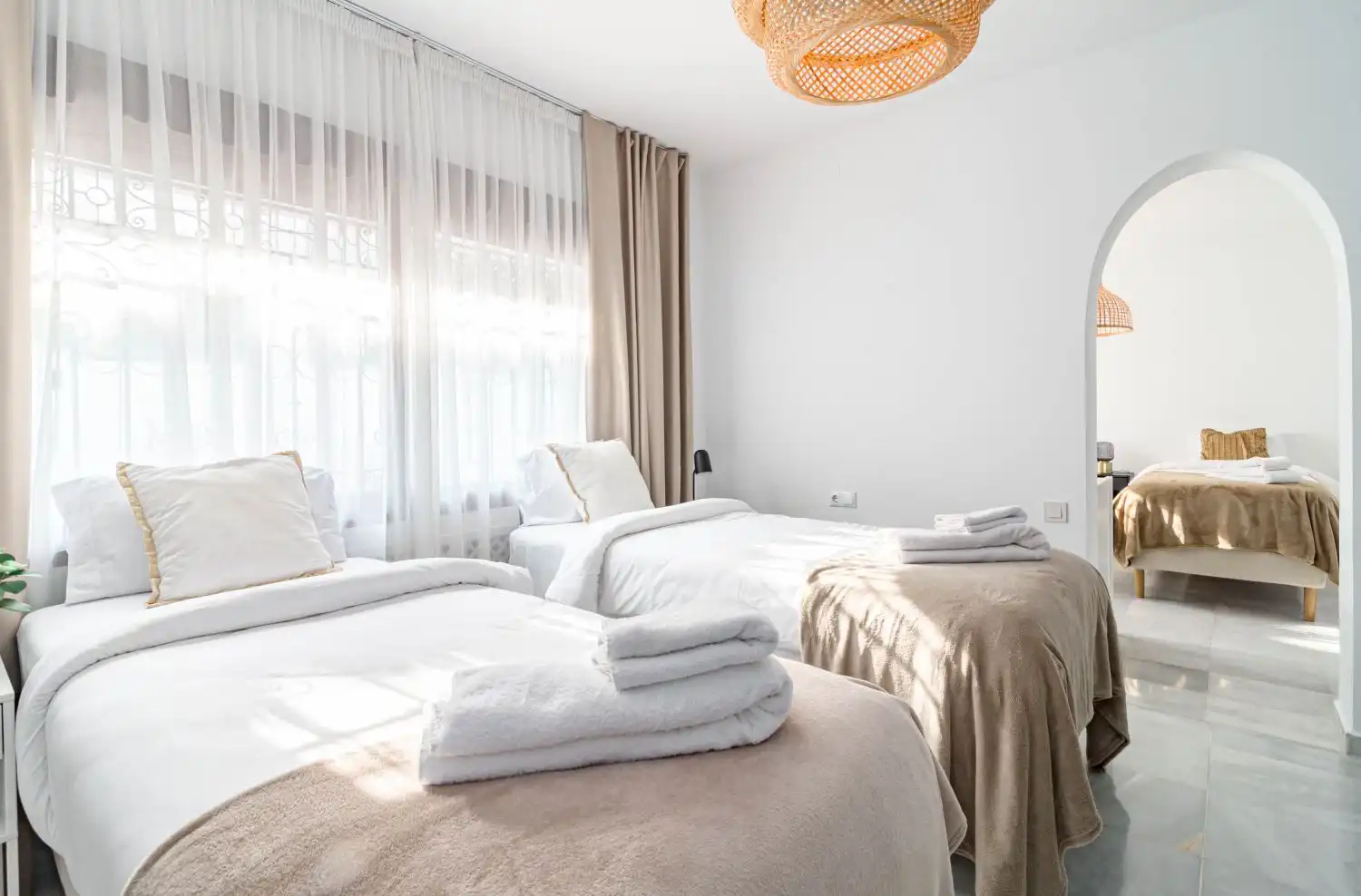 Bedroom of Houses for rent in Marbella  with Terrace and Swimming Pool