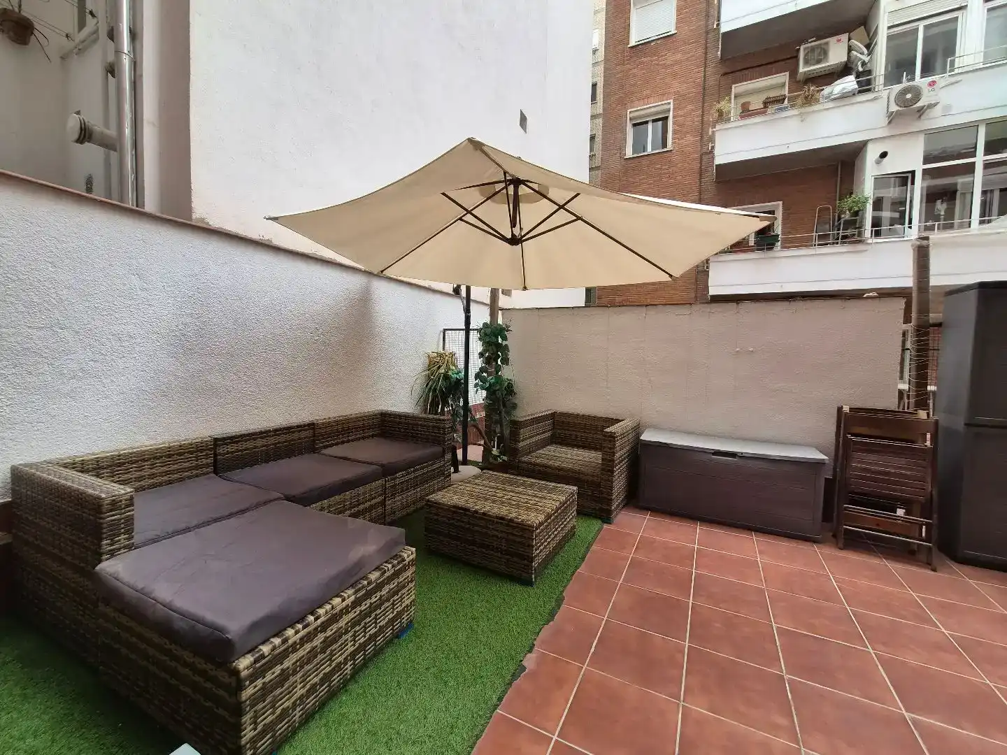 Terrassa de Pis en venda en  Madrid Capital