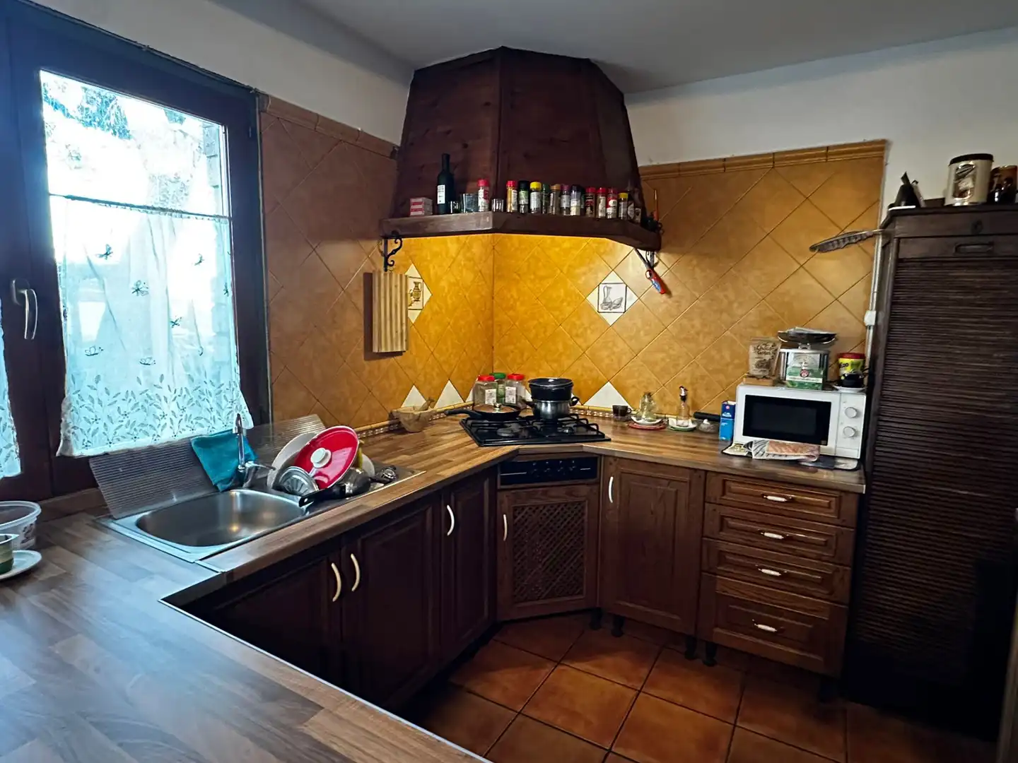 Cocina de Finca rústica en venta en Montoliu de Lleida con Calefacción, Jardín privado y Internet