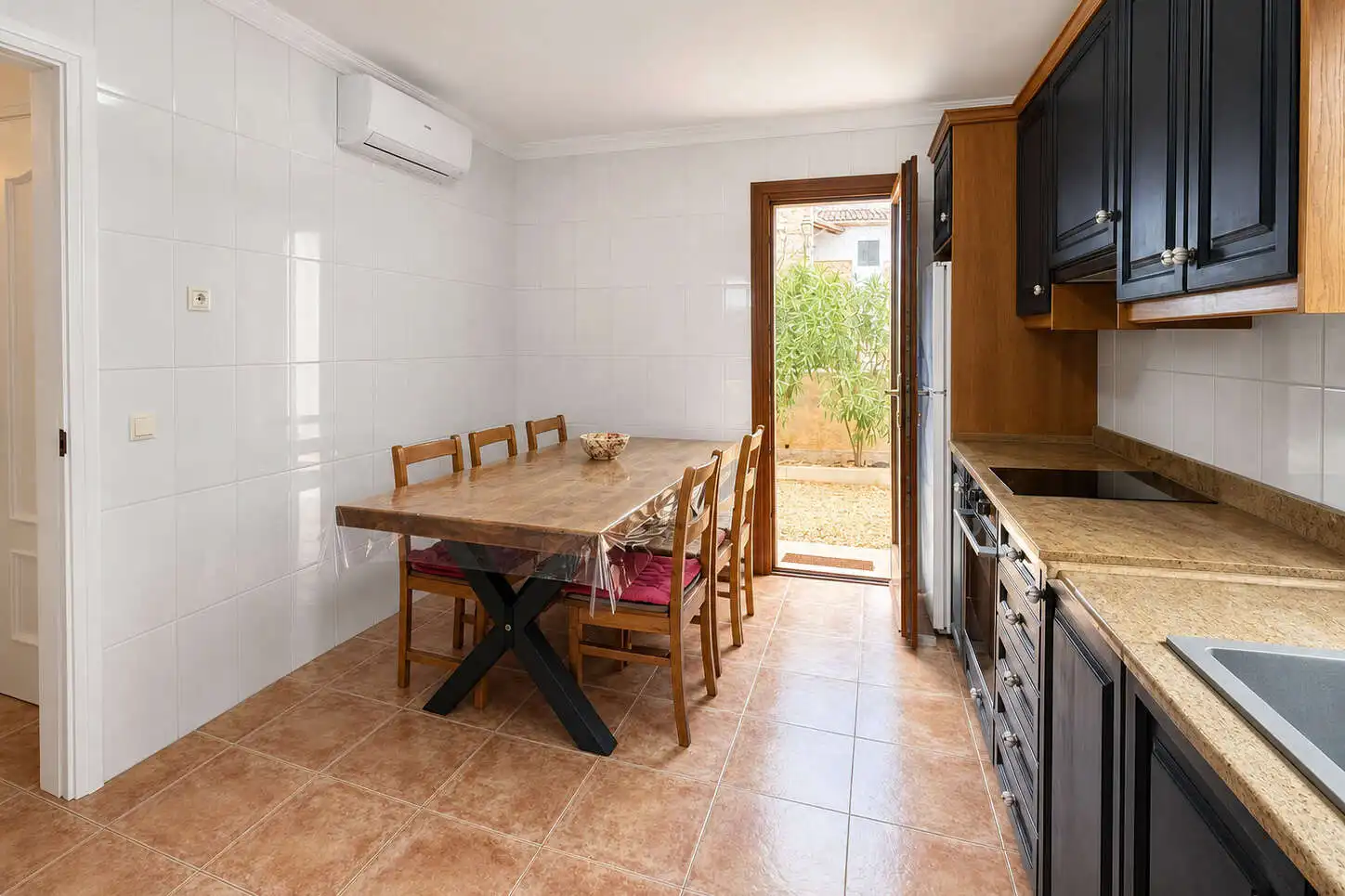 Cuina de Casa adosada de lloguer en Alcúdia amb Terrassa, Moblat i Balcó