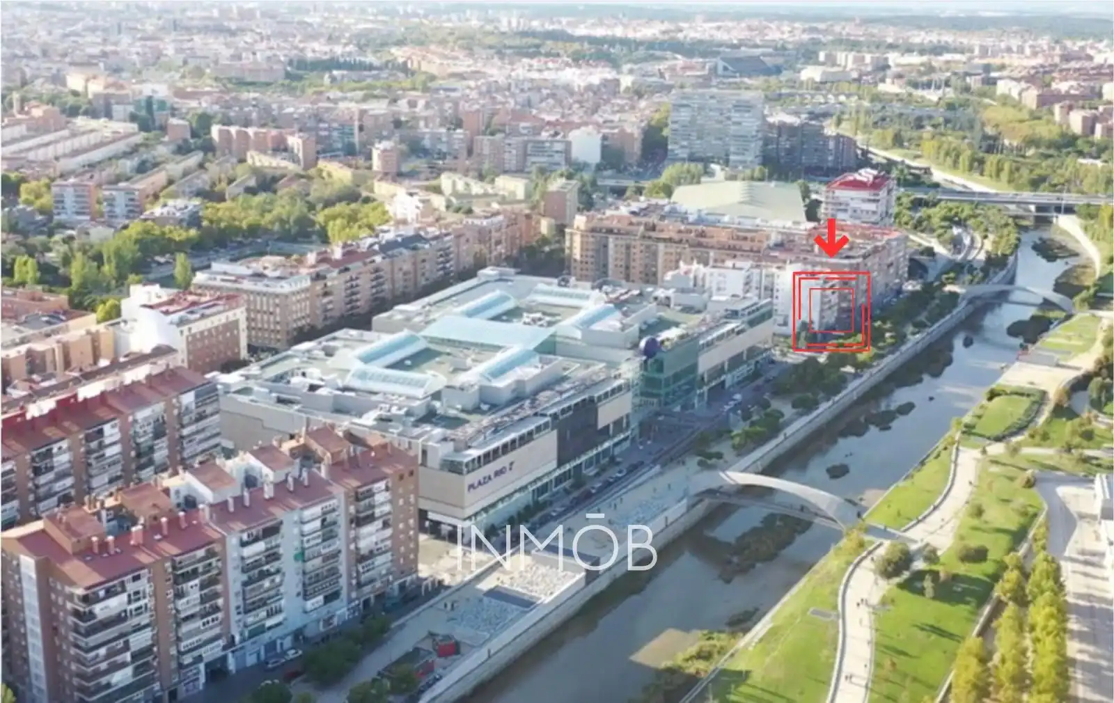 Vista exterior de Pis de lloguer en Madrid amb Aire condicionat, Calefacció i Moblat