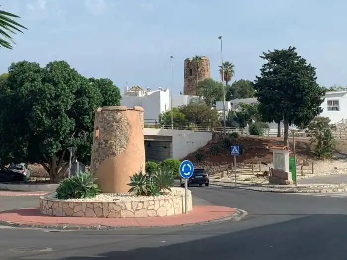 Vista exterior de Piso en venta en Benalmádena con Calefacción, Jardín privado y Terraza