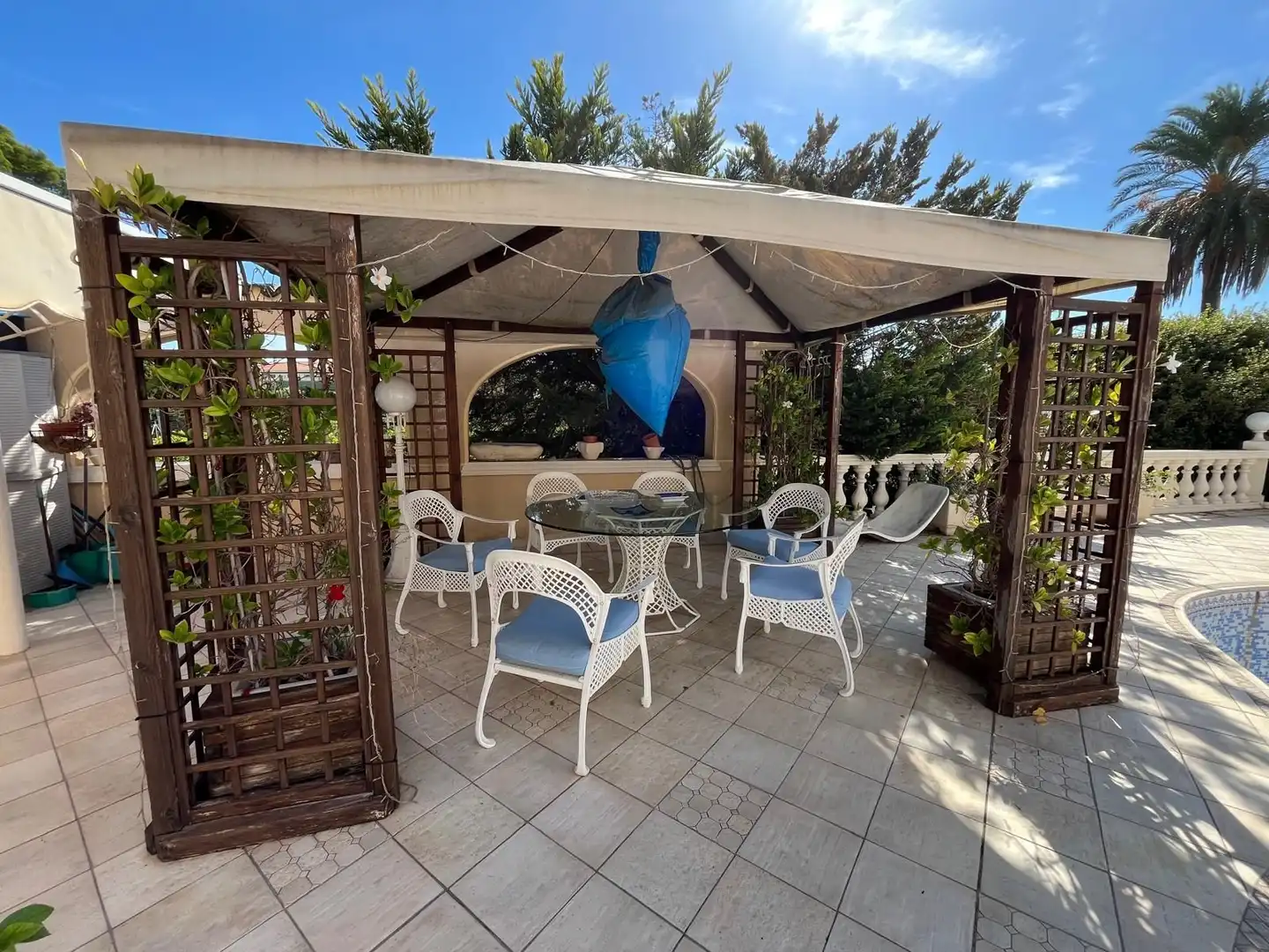 Terrassa de Casa o xalet en venda en L'Alfàs del Pi amb Calefacció, Jardí privat i Terrassa