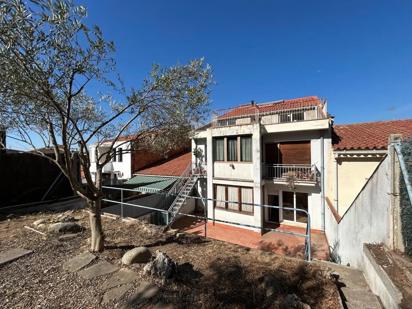 Vista exterior de Pis en venda en La Garriga amb Calefacció, Terrassa i Traster