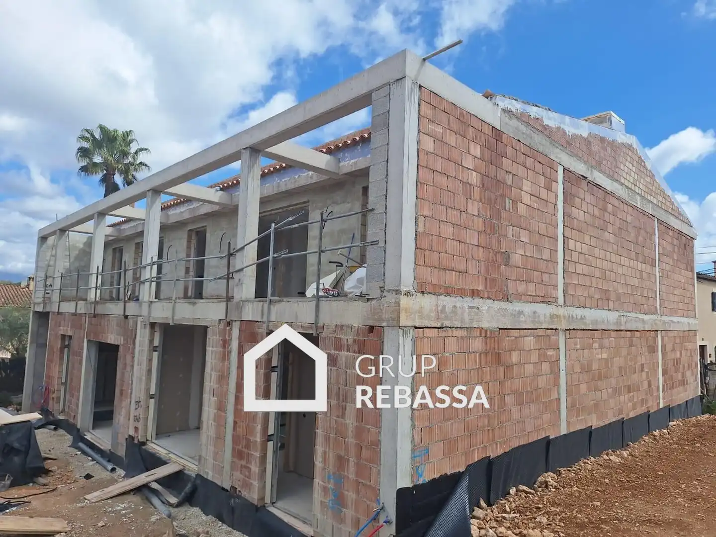 Vista exterior de Ático en venta en Marratxí con Calefacción, Terraza y Balcón