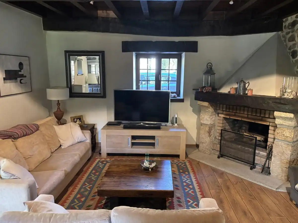 Sala de estar de Casa o chalet en venta en Cabrales, Asturias
