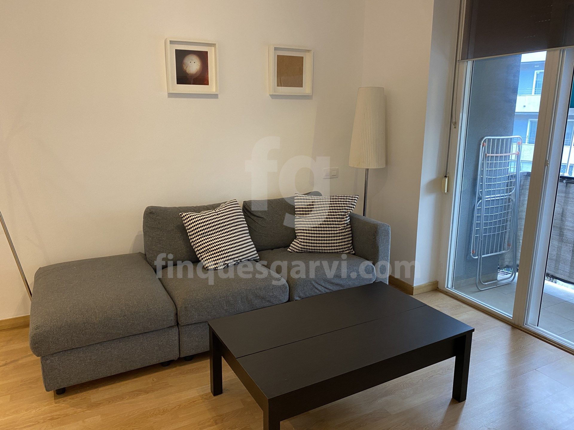 Living room of Flat to rent in  Barcelona Capital  with Air Conditioner, Heating and Furnished