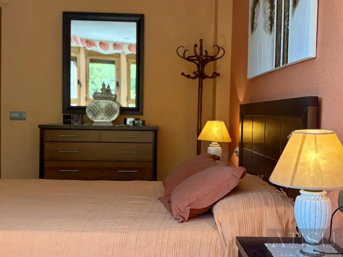 Schlafzimmer von Einfamilien-Reihenhaus zur Miete in El Campello mit Klimaanlage, Heizung und Abstellraum
