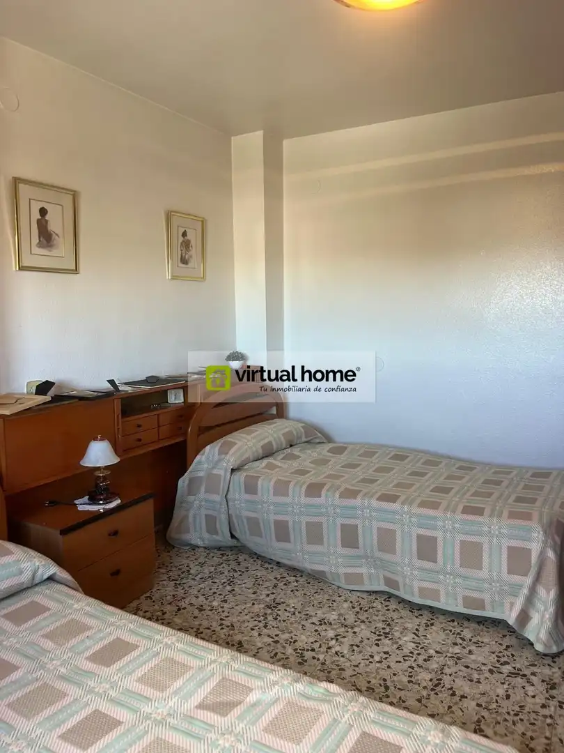 Bedroom of Flat for sale in Villajoyosa / La Vila Joiosa  with Air Conditioner and Furnished