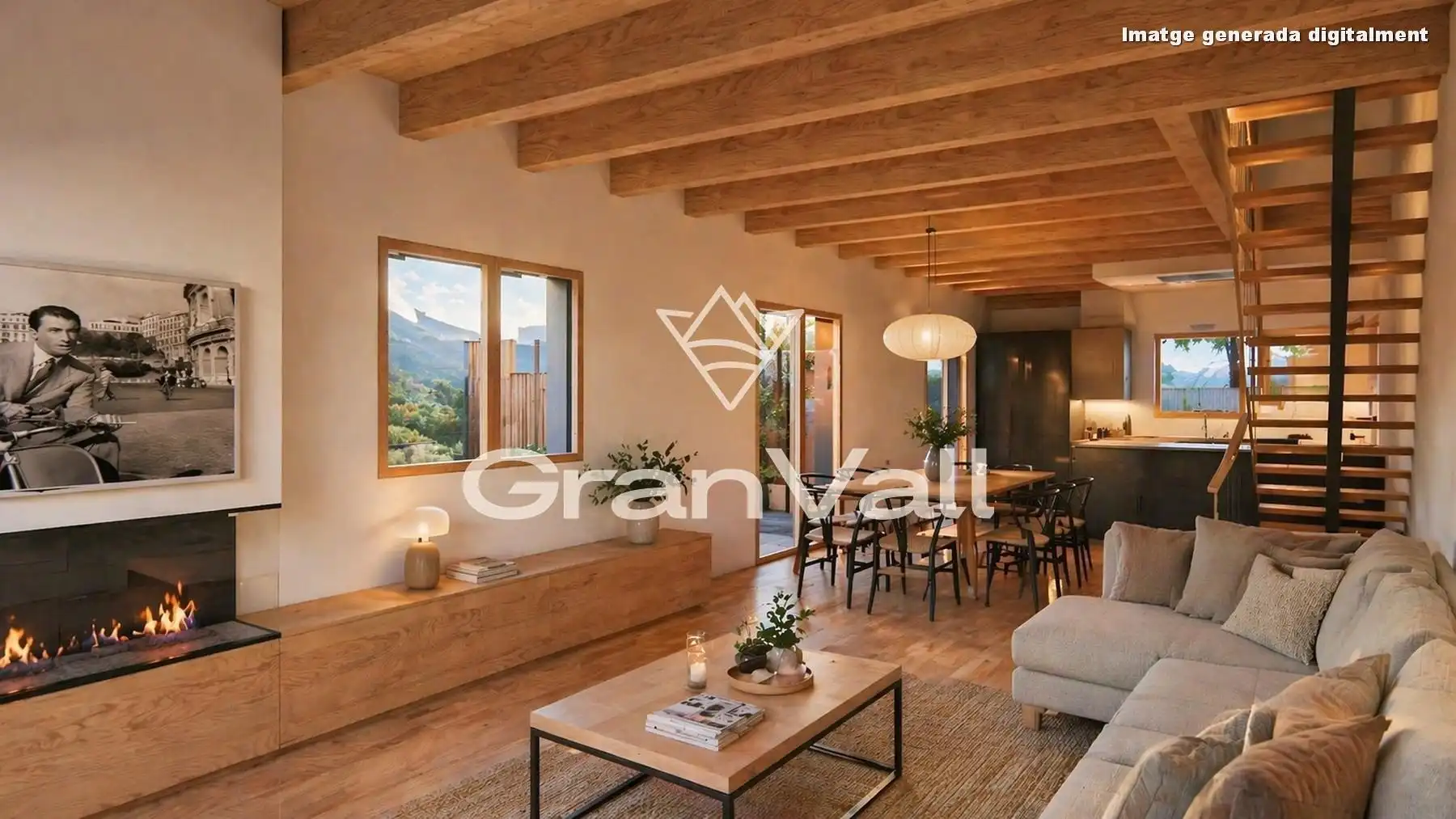 Casa amb terrassa en venda a Das, imagen 5
