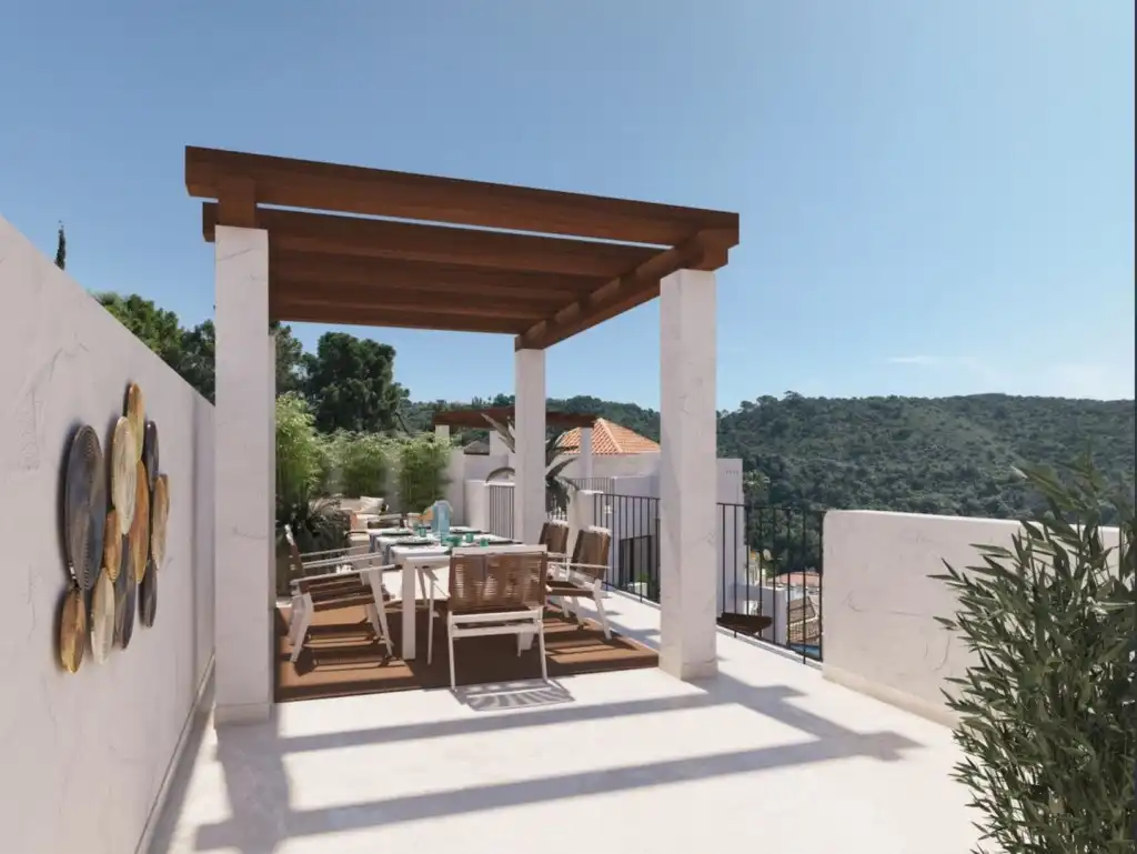 Apartament amb piscina en venda a Benahavís pueblo, imagen 6