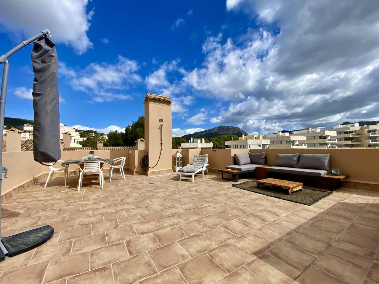 Terraza de Ático de alquiler en Andratx con Aire acondicionado, Terraza y Trastero