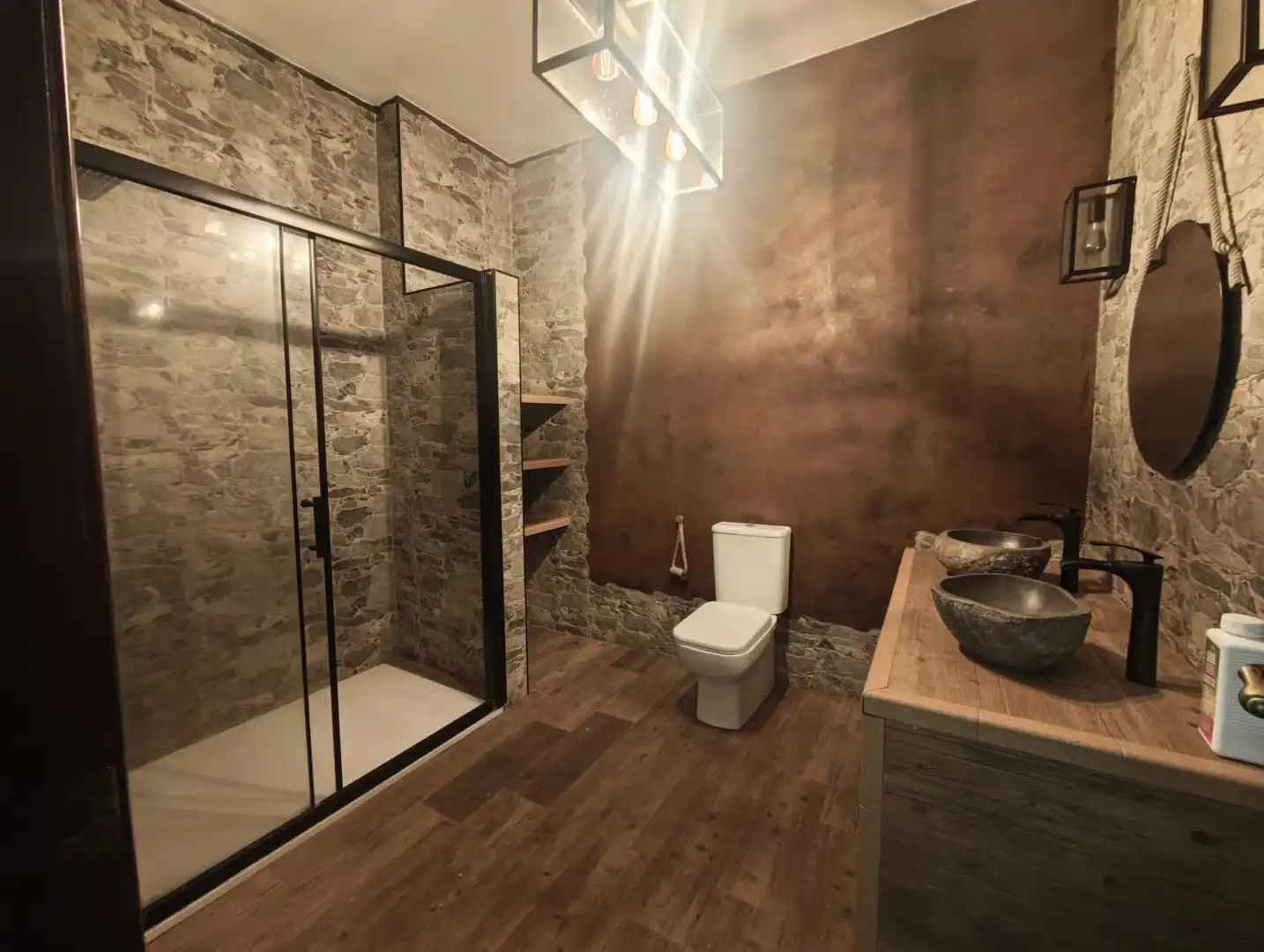 Baño de Casa o chalet en venta en Alcalá de Guadaira con Aire acondicionado y Terraza