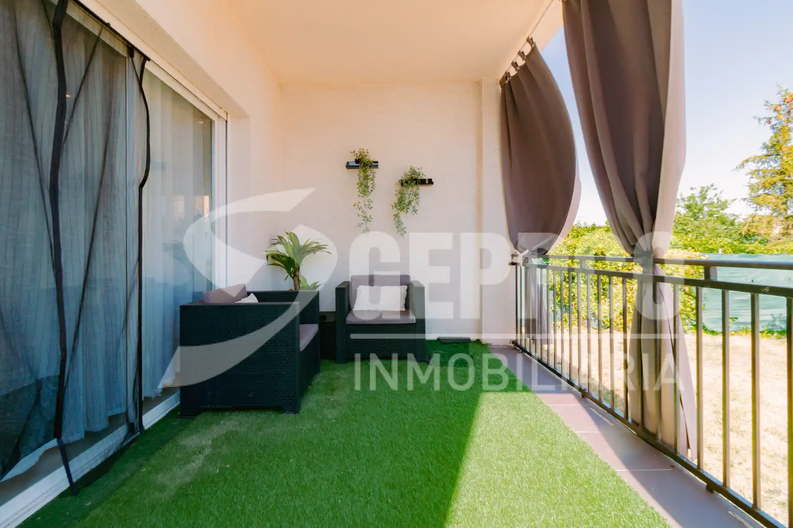 Terraza de Casa o chalet en venta en Trijueque con Jardín privado