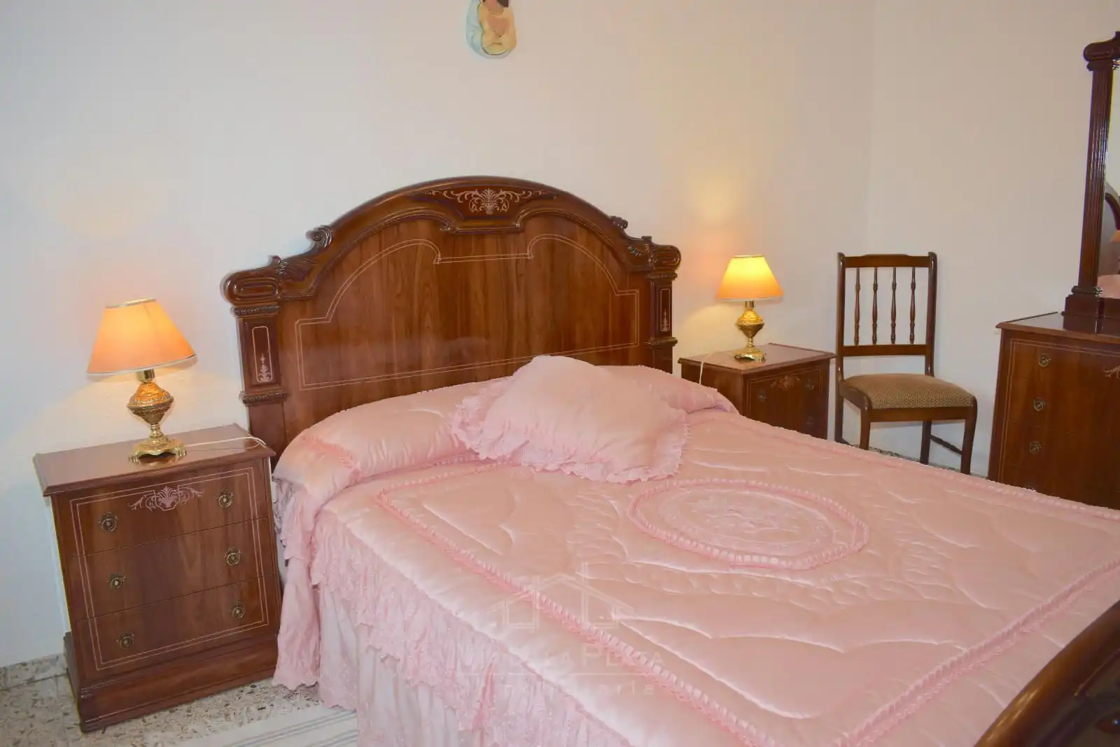 Dormitori de Casa o xalet en venda en Vallesa de la Guareña amb Calefacció, Traster i Moblat