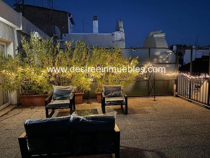 Terrace of Attic to rent in  Valencia Capital  with Air Conditioner and Terrace