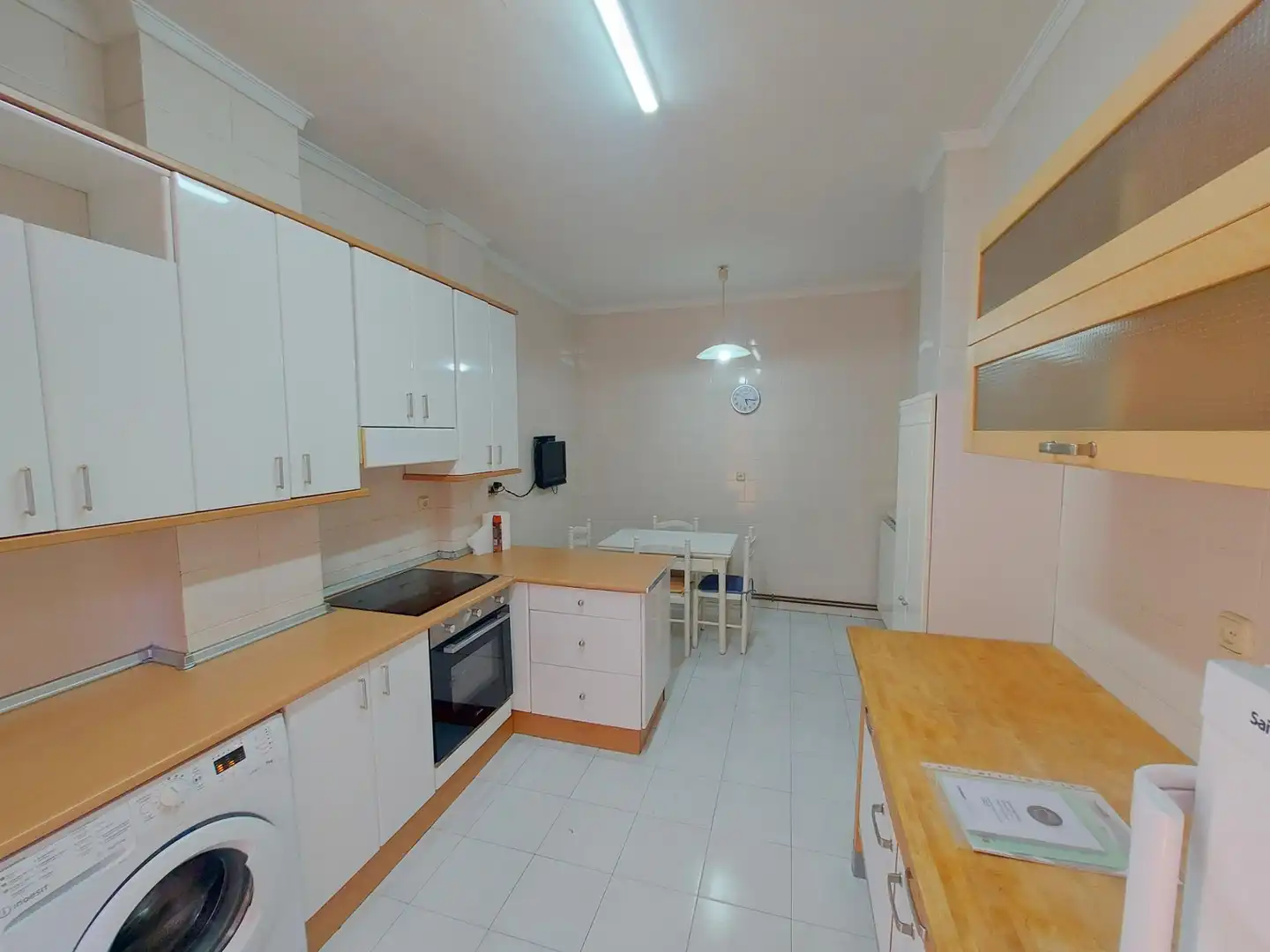 Kitchen of Flat for sale in Bilbao   with Heating, Furnished and Balcony