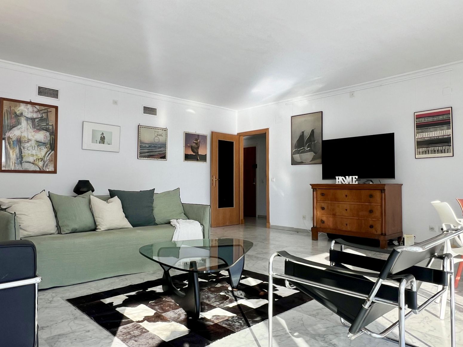 Living room of Flat to rent in  Barcelona Capital  with Heating and Terrace