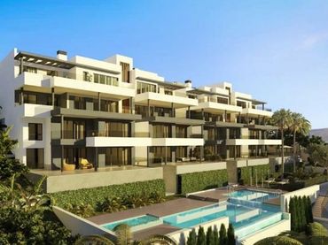Apartament amb balcó en venda a Estepona Pueblo