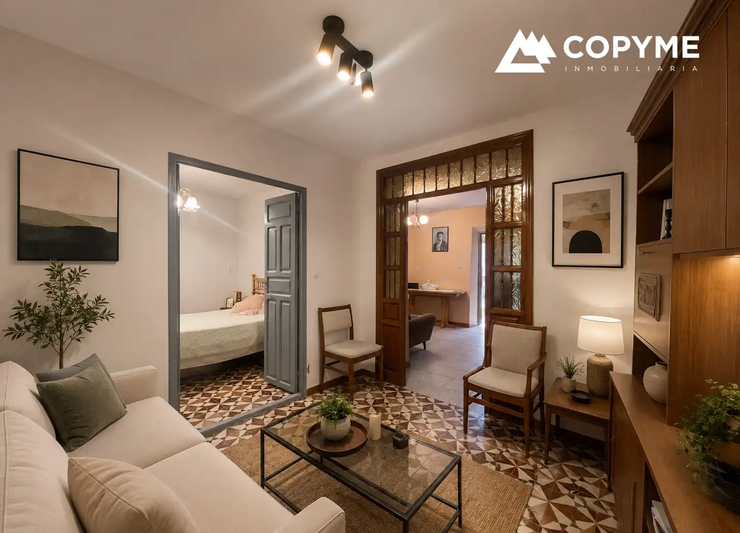 Sala de estar de Casa o chalet en venta en Gerindote con Amueblado