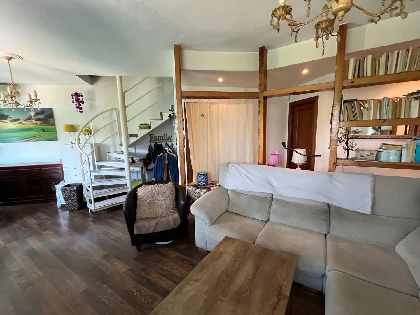 Sala d'estar de Àtic en venda en Pinto amb Aire condicionat, Calefacció i Terrassa