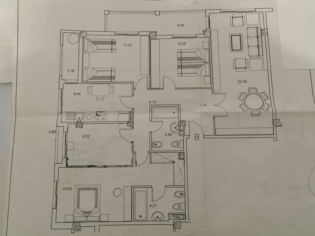 Wohnung zur Miete in Calle de Jorge Sánchez Candial, La Jota