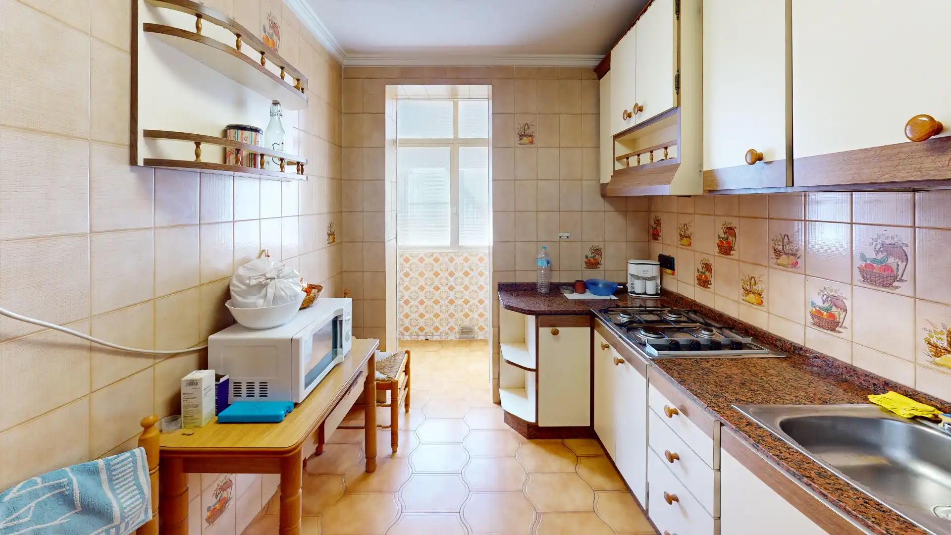 Cocina de Piso en venta en Alicante / Alacant con Amueblado