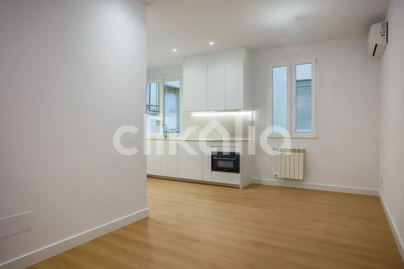 Living room of Flat for sale in  Madrid Capital  with Air Conditioner and Heating