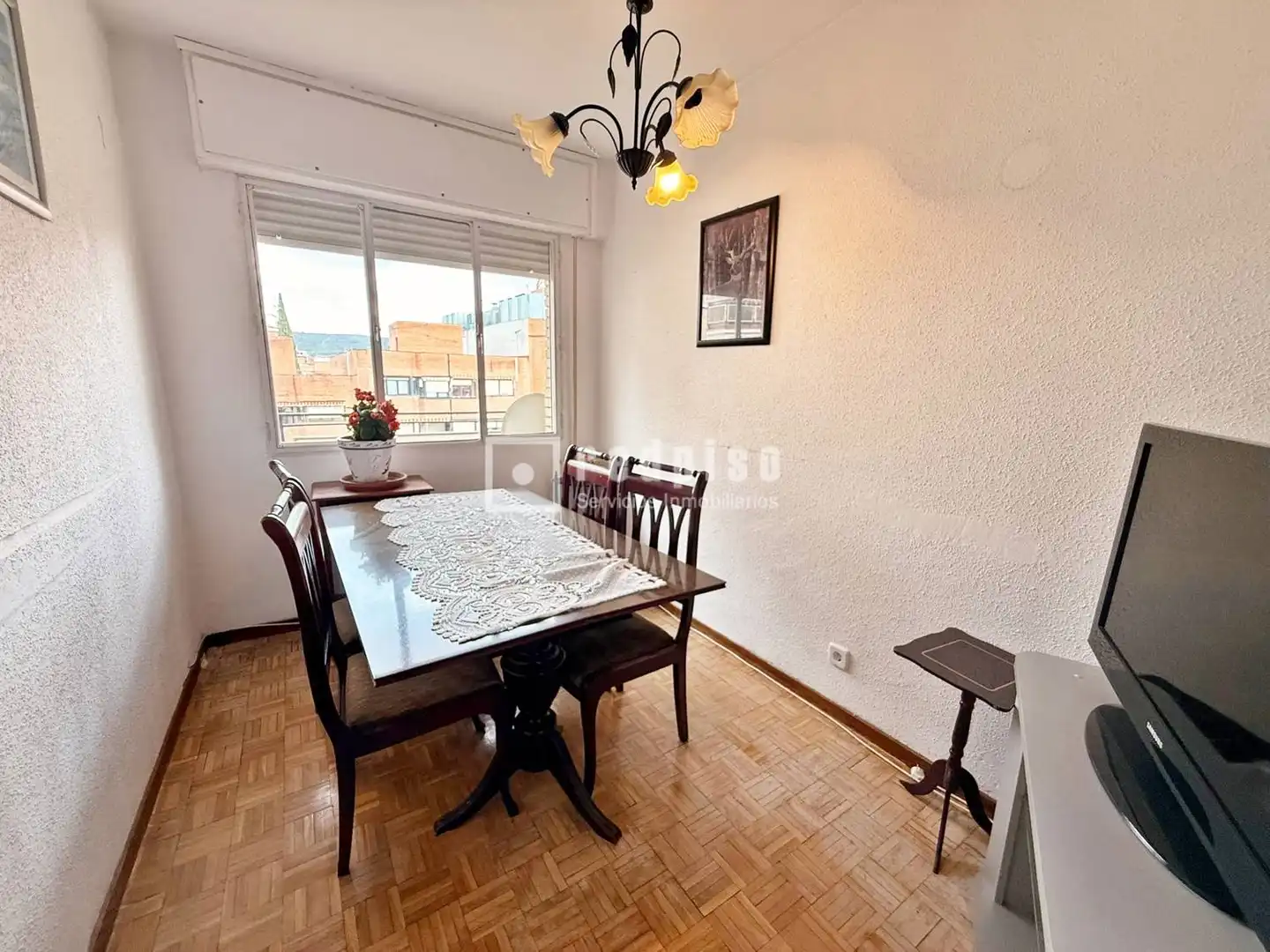 Esszimmer von Wohnung zum Verkauf in Guadalajara mit Heizung, Privatgarten und Parkett