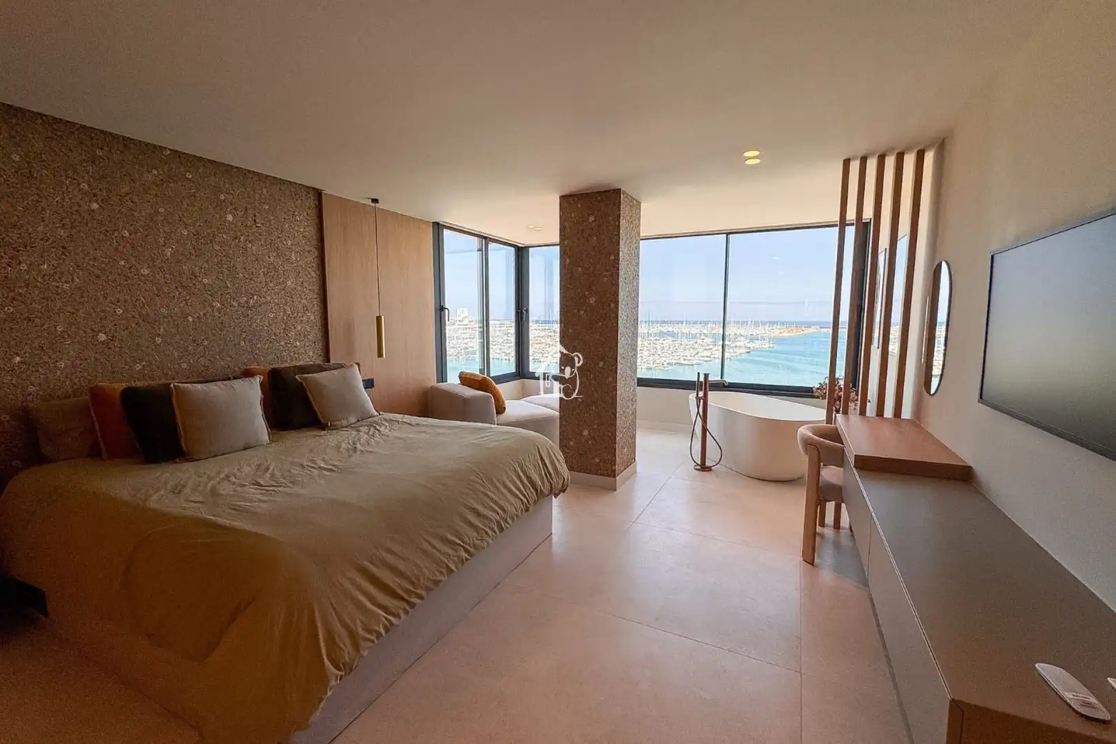 Bedroom of Apartments for rent in Torrevieja  with Air Conditioner, Terrace and Swimming Pool