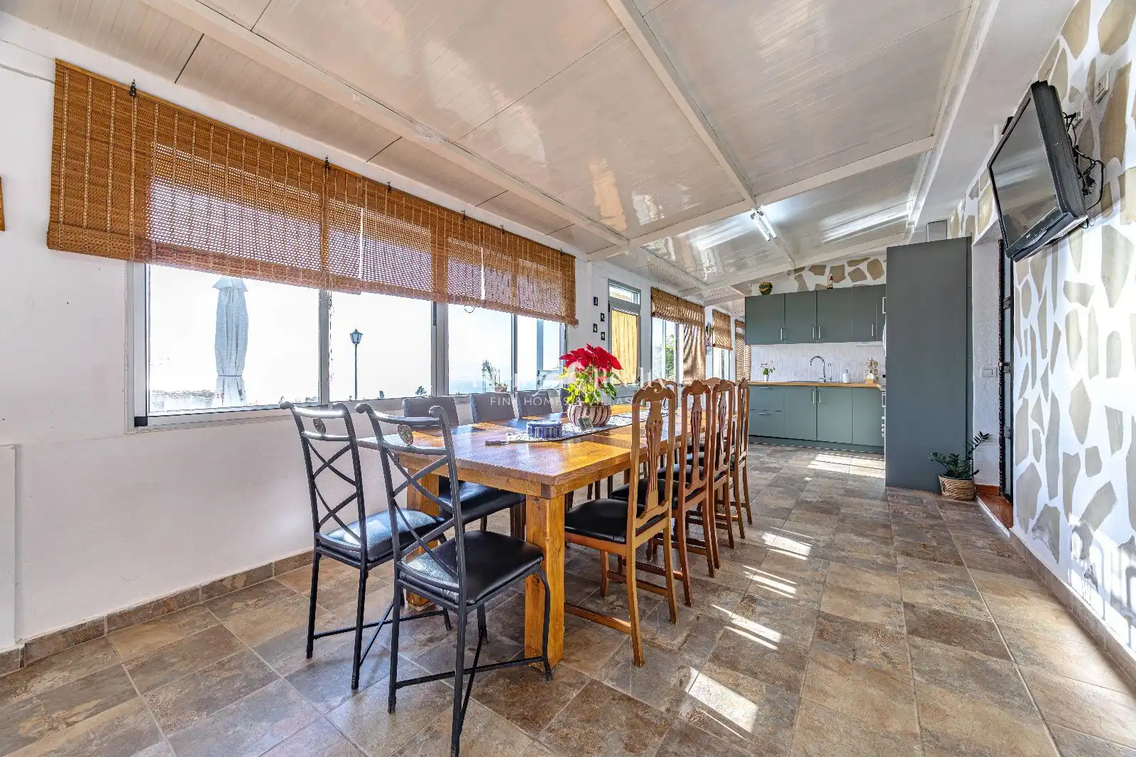 Dining room of Houses for sale in Guía de Isora  with Terrace, Storage room and Swimming Pool