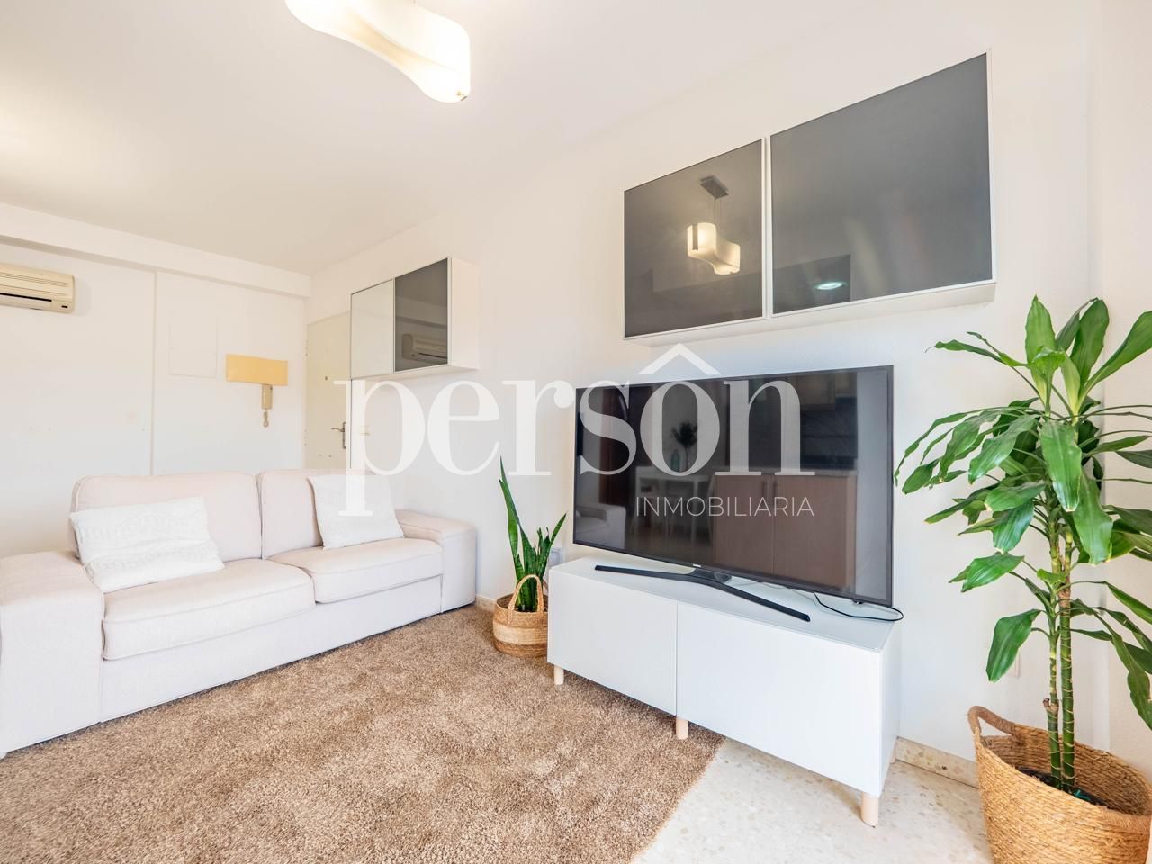 Sala de estar de Piso en venta en Xeresa con Aire acondicionado, Terraza y Amueblado