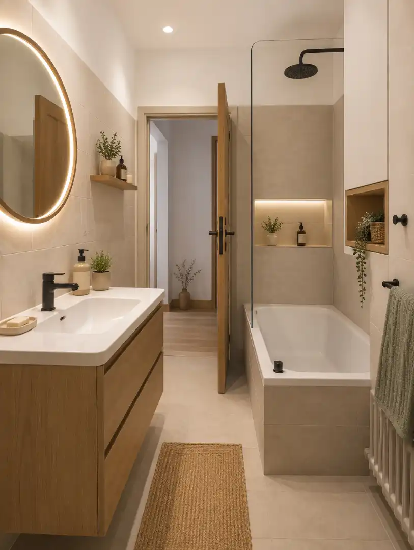 Bathroom of Flat for sale in Figueres  with Heating and Balcony