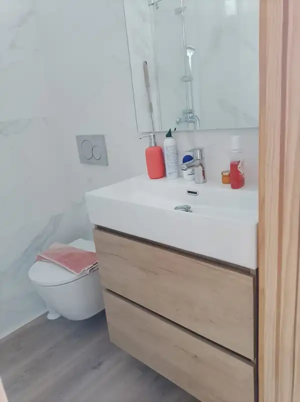 Bany de Apartament en venda en Mungia amb Calefacció, Moblat i Forn