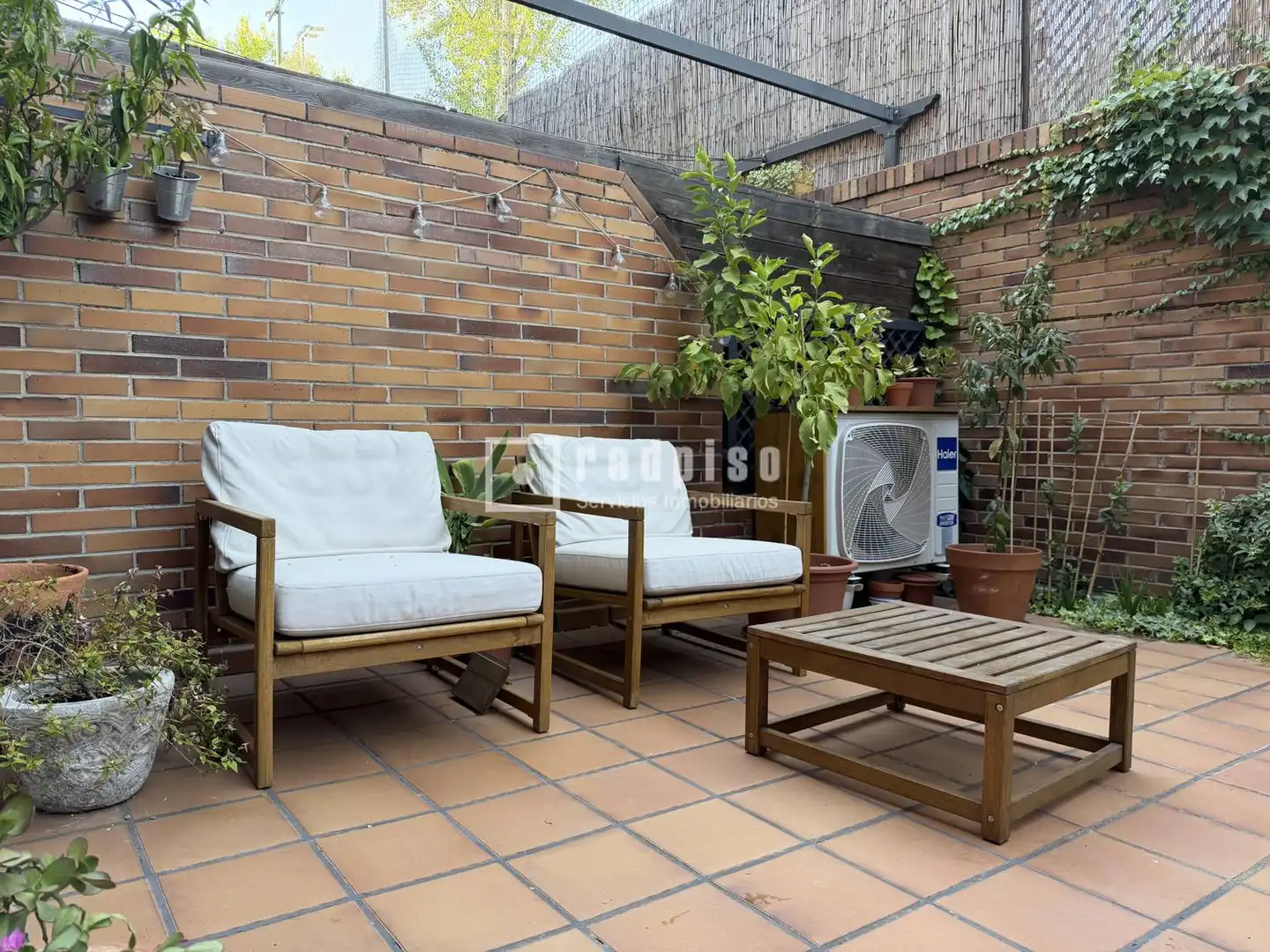 Terrace of Duplexes for sale in Las Rozas de Madrid  with Air Conditioner, Heating and Private garden